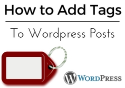 How to add tags to Wordpress posts