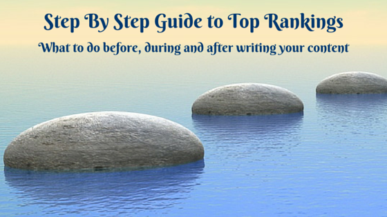 step by step guide to top rankings
