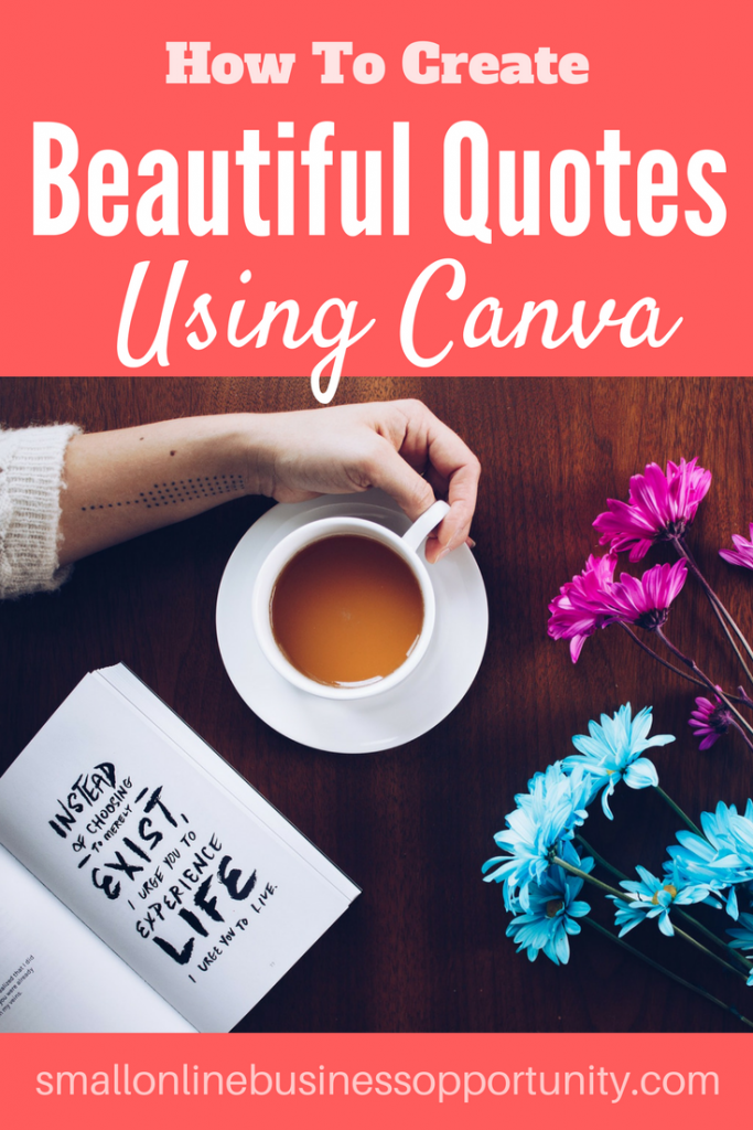 How To Create Beautiful Quotes On Canva